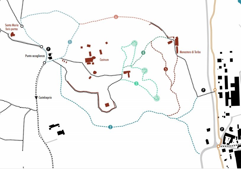 progetto sentiero castrum