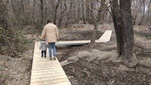 Passerella accesso Lavatoio di Cagno