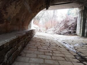 mensola per passaggio fauna